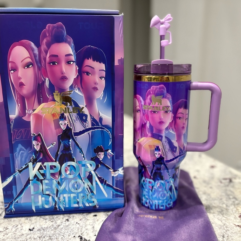 Customized Stanley Purple K-Pop Demon Hunters costumized - Picture 2 of 6